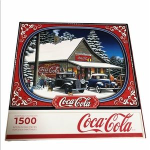 1500 PCS Jigsaw Puzzle Coca-Cola Holiday Tidings